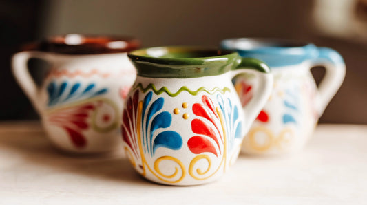Mexican Jarrito Candle 14oz/Latina Gifts/Candles in artisan mugs/soy candle/Holiday Candle/Jarrito/taza de Mexico/Custom Candle